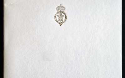 Charles, William, and Harry 2004 signed Christmas Card