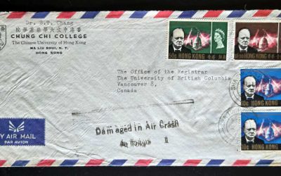 Hong Kong 4 Mar 1966 $2 Tokyo Air Crash Cover to B.C.
