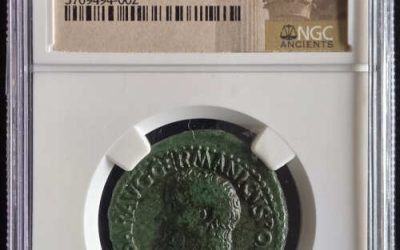 Caligula 37-41 AD NGC Fine Ae As