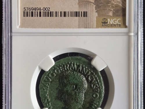 Caligula 37-41 AD NGC Fine Ae As