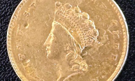 U.S.A. VF 1855 Princess Gold $1 .o4837oz AGW