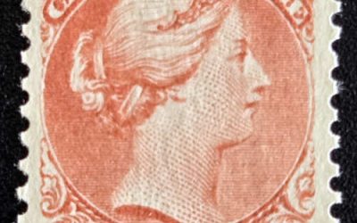 Canada #45 VF Mint LH 1897 10c Small Queen shade