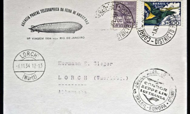 Brazil 6 Nov 1934 Condor Zeppelin Flight Cover