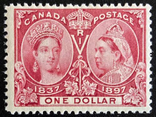 Canada #61 Fine Mint 1897 $1 Jubilee