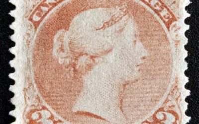 Canada #25 Fine Unu 1868 3c Large Queen