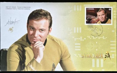 Star Trek #2917 5 May 2016 designer-signed Kirk FDC