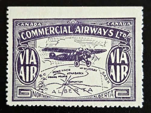 Commercial Airways #CL49 VFNH 1930 10c Semi Official Airmail