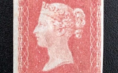 G.B. #3 F/VF Never Hinged 1841 1d Red