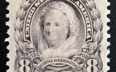 U.S.A. #306 VFNH 1902/03 8c Martha Washington