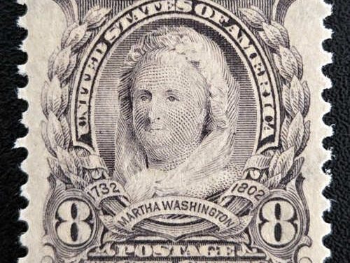 U.S.A. #306 VFNH 1902/03 8c Martha Washington