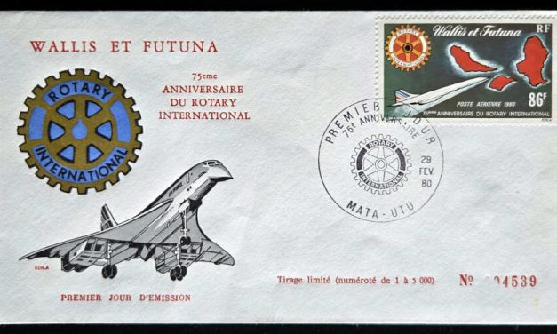 Wallis & Futuna 29 Feb 1980 Leap Year Rotary Concorde FDC