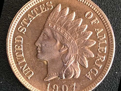 U.S.A. MS64 1907 Indian Head Cent