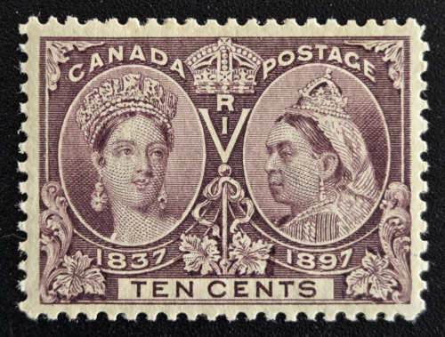 Canada #57 VFNH 1897 10c Jubilee