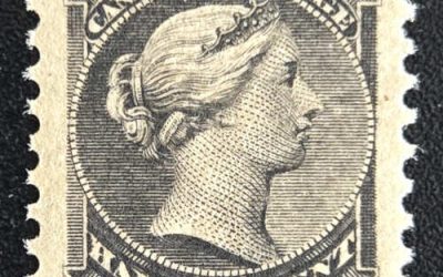 Canada #34 VFNH 1882 1/2c Small Queen