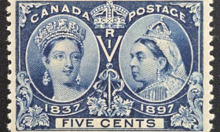 Canada #54 VFNH 1897 5c Jubilee