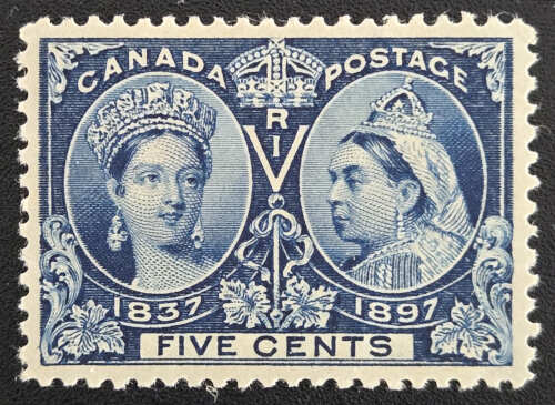 Canada #54 VFNH 1897 5c Jubilee