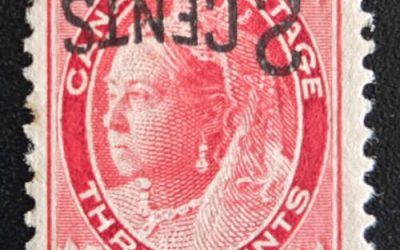 Canada #87ii Fine Mint 1899 2c on 3c Inverted Surcharge w/ 14 Mar 1955 B.P.A. Certificate, perf soak