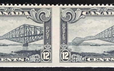 Canada #156b VF Mint 1929 12c Perf by Imperf Pr, 250 made
