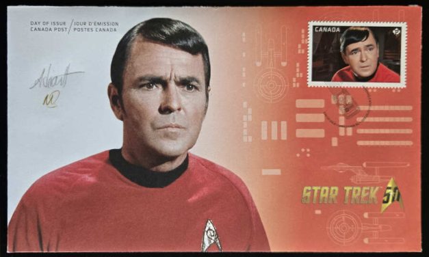Star Trek #2918 designer-signed 5 May 2016 Scotty FDC