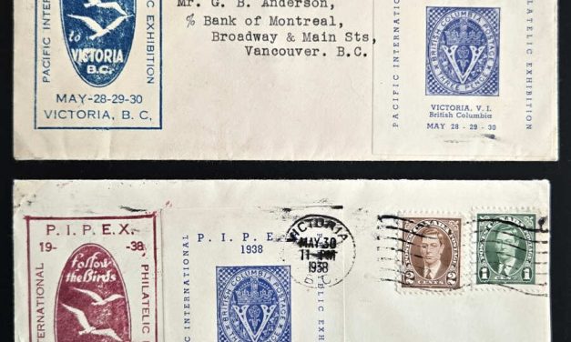 PIPEX 1938 30 Mar 1938 3c Show Cover duo w/ 3d Vignettes