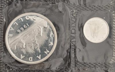 Canada BU 1966 6-coin Silver PL Set