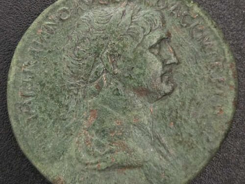 Trajan 98-117 AD 26.07gm 32mm Sestertius