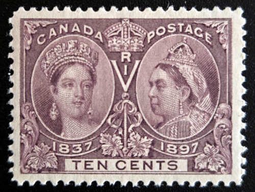 Canada #57 VF Mint 1897 10c Jubilee