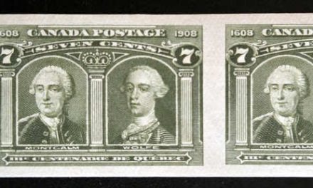 Canada #100a VFNH 1908 7c Quebec wing margin Imperf Pr