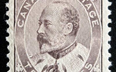 Canada #93i VF Mint HR 1903 10c Edward VII shade