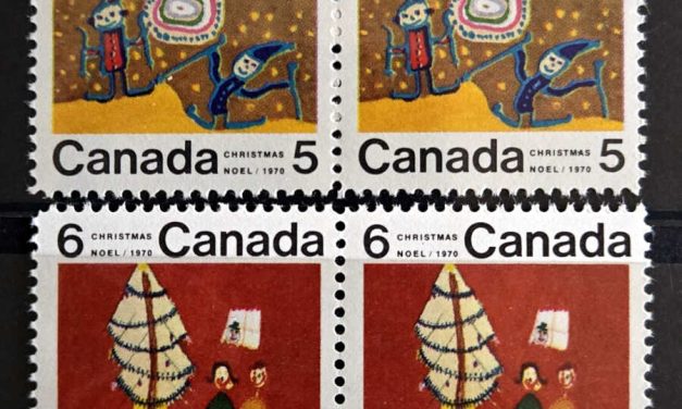 Canada #522i, 525i VFNH Christmas 1970 Centre Blk Variety duo