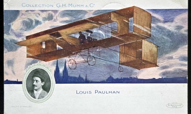 France 18 Jun 1910 10c Louis Palhan, Voisin colour Postcard to B.A.