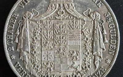 Prussia Unc 1856A Friedrich Wilhelm IV Silver 2 Thaler