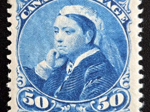 Canada #47 VF Mint 1893 50c Widow Weed