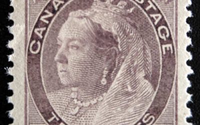 Canada #83 VF Mint 1898 10c QV Numeral