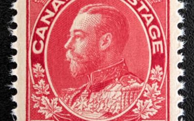 Canada #109c VFNH 1924 3c Die II Admiral