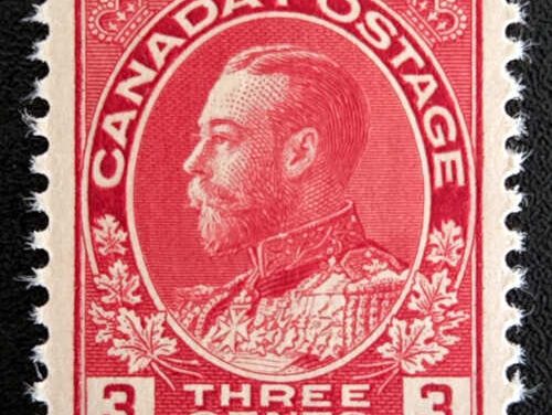 Canada #109c VFNH 1924 3c Die II Admiral