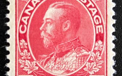 Canada #139i VF Mint 1926 2c on 3c Shifted, Slanted Surcharge