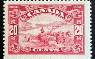 Canada #157 VFNH 1929 20c Jumbo Margins