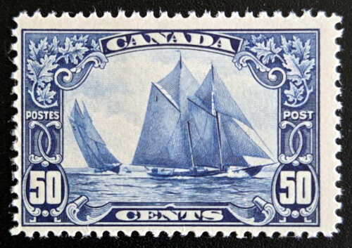 Canada #158 Fine Mint 1929 50c Bluenose