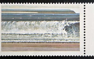 Canada #726b Never Hinged 1979 $1 Fundy Missing Black Inscriptions & Tagging, 200 known