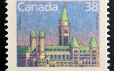 Canada #1665 Never Hinged 1988 38c Printed on the Gum Side