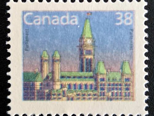 Canada #1665 Never Hinged 1988 38c Printed on the Gum Side