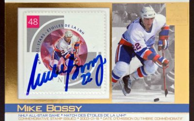 Mike Bossy Autographed 2003 48c CP Stamp Card w/ COA