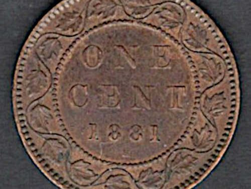 Canada AU 1881H QV Large Cent