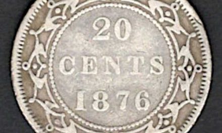 Newfoundland VF 1876H QV Silver 20 Cents