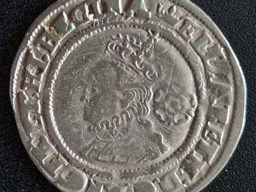 Elizabeth I hammered 2.8gm Silver 6 Pence
