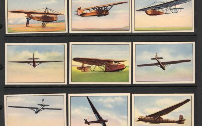 Germany ca1935 Cigarette Card, 36 different depicting Gliders