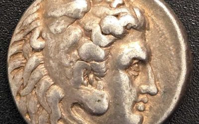 Alexander the Great 311-305 BC 16.93gm Macedonia Silver Tetradrachm