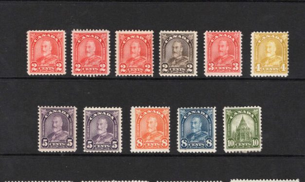 Canada #162-177 Mint 1930/31 George V Arch Set (20)