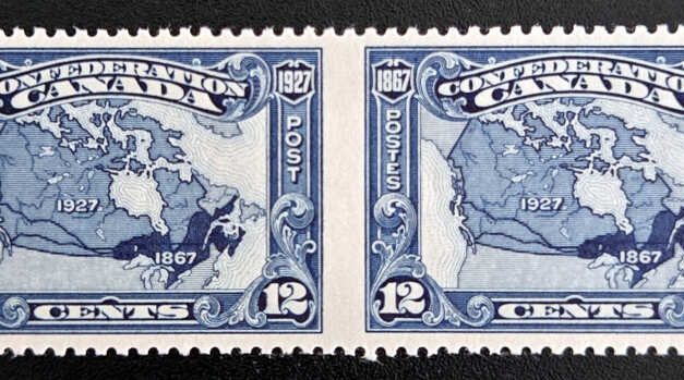 Canada #145b NH 1927 12c Perf by Imperf Pr, 250 made